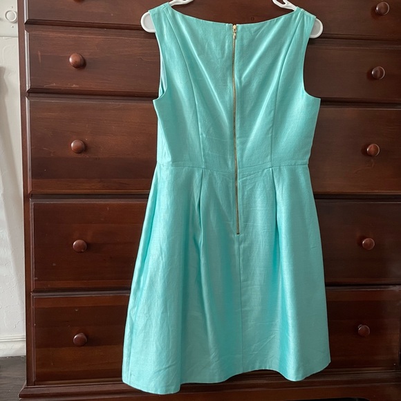 Kate Spade Tiffany Blue Fit and Flare Dress - Picture 2 of 5